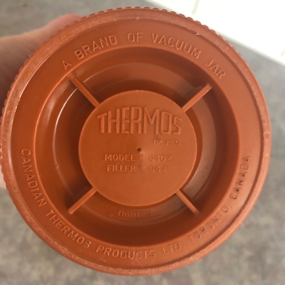 70's Large Thermos - Hot/Cold Liquid - Travel Thermos - Camping - RV - Food - Picture 4 of 12